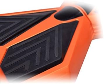 Fish Smart Self Balancing Scooters Drifting Board Electric Scooter with Bluetooth Speaker LED Light 8" Two Wheel (Orange+black)