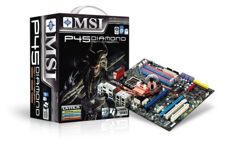 MSI P45 Diamond Intel P45 Core 2 Extreme/Core 2 Duo/Core 2 Quad Socket 775 1600 MHz PC3-12800 DDR3-1600 ATX Motherboard