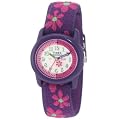 Timex Kids' T89022 Time Teacher Flowers Stretch Band Watch