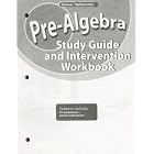 Pre-Algebra, Study Guide and Intervention Workbook (Glencoe Mathematics) by  McGraw-Hill