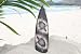 Outdoor Living : WOODEN SURFBOARD W/ CARVED TURTLES 16"- SURFING DECOR