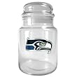 Seattle Seahawks NFL 31oz Glass Candy Jar - Primary Logo