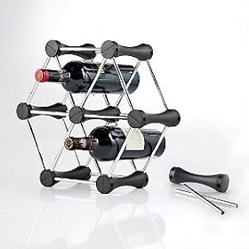 Geometric Wine Rack System by The Wine Enthusiast