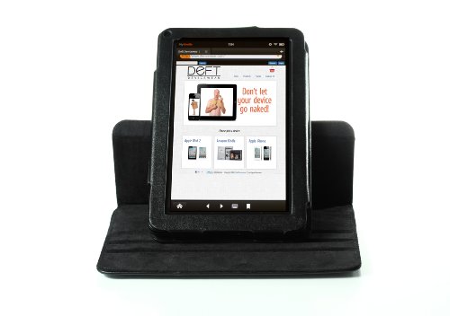 Devicewear Deft Dante 360: Rotating Kindle Fire Case (Black)