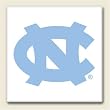 AbsorbaStone Coaster set~ University of North Carolina Tarheels ~ 4 Tile Drink Coasters ~ code 904C