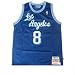 Kobe Bryant #8 Los Angeles Lakers Hardwood Classics NBA Jersey Blue Size M