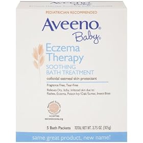 Aveeno Baby Soothing Baby Bath Treatment, Fragrance Free, 5-Count Packets (Pack of 6): Health &amp; Personal Care