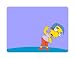 Brand New Simpsons Mouse Pad Milhouse Van Hout