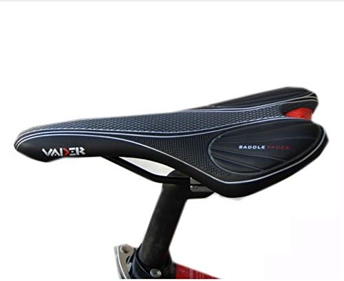 Calsee Bicycle Cycling Bike Vader Road Offroad MTB Bicycle Cycling Saddle Seat Black S3