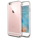 【Spigen】 iPhone6s ケース / iPhone6 ケース カプセル [ ソフト TPU ] アイフォン 6s / 6 用 米軍MIL規格取得の耐衝撃カバー (クリスタル・クリア SGP11753)
