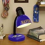 Baltimore Ravens Desk Dorm Lamp