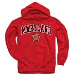 Maryland Terrapins Red Perennial II Hooded Sweatshirt