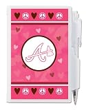 National Design Woman's Atlanta Braves Pocket Notes (11000-1PB)