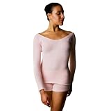 Ballet Top and Short: Classic Stretch Knit Ballet Neck Top and Matching Low Rise Short by KD dance