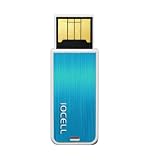 NetDisk FS58WBL 8GB USB Flash Drive (White,Blue)