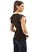 PattyBoutik Women's V Neck Flutter Sleeve Tank Blouse