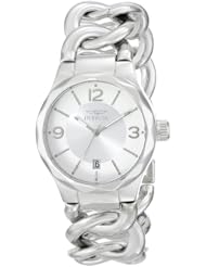 Invicta Womens 15406 Angel Analog Display Japanese Quartz Silver Watch