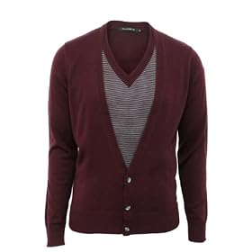 Full Circle Fensom Maroon Cardigan
