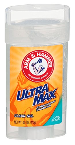 Arm & Hammer Deodorant 4oz Gel Clear Ultra Cool Blast