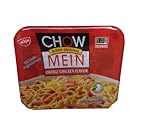 Nissin Chow Mein QandE Orange Chicken, 4-Ounce Containers (Pack of 8)