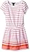 Nautica Girls' Engineer Stripe Boat Neck Dress