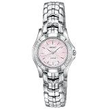 Seiko Ladies Diamond Silver-Tone Watch #SXGN49 by Seiko