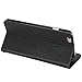 iPhone 6 Plus Case, LK [Stand Feature] iPhone 6 Plus Wallet Case, PU Leather Case Flip Cover + Screen Protector & Stylus for iPhone 6 Plus (Black)