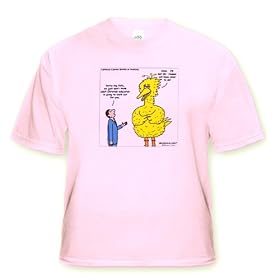 Rich Diesslins Funny Religious Light Cartoons - Big Bird Reject for Adult Christian Education - T-Shirts