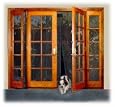 72" Walk Through Screen Door