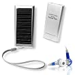 External Rechargeable Battery Solor Power Pak! Back-up Power for Ipod mini, Blackberry, Kindle 2/DX, PDA, Motorola V3, other cellular phones, etc.