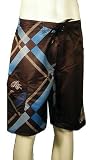 Rip Curl Freeline Check Boardshorts - Java Brown