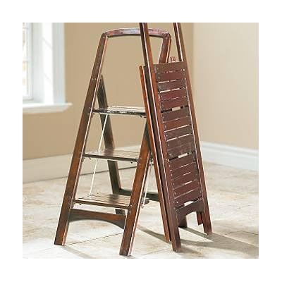 Wooden Step Stool - Grandin Road