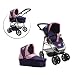 Knorrtoys 90794 - Puppenkombi Coco - Princess blau
