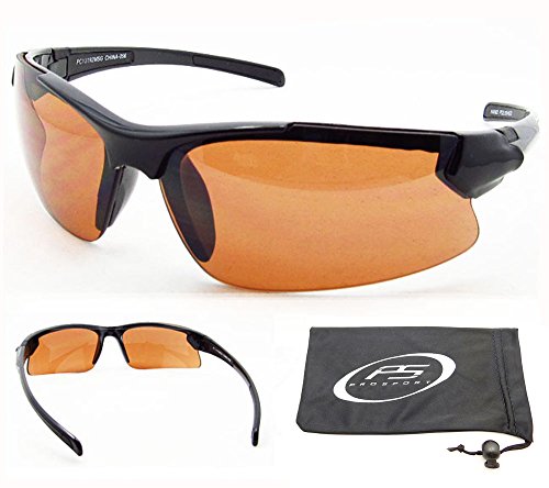 Blue Blocker HD Sunglasses with High Definition lenses for golf, driving and cycling