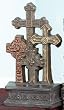 Inspirational Crosses Cast Iron Doorstop