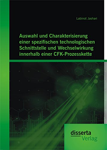 Auswahl und Charakterisierung einer spezifischen technologischen Schnittstelle und Wechselwirkung innerhalb einer CFK-Prozesskette (German Edition)