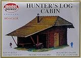 413UgkUaqzL. SL160  Model Power HO Scale Building Kit   Hunters Log Cabin