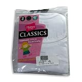 Hanes - Toddler Girls 2 Pack Camis, White