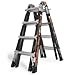 Little Giant 10713LG 300-Pound Duty Rating Multi-Use Fiberglass Ladder, 13-Foot