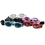 5pcs New Fashionable Multi-Color Pet Dog Sunglasses Eye Wear Protection Waterproof Goggles (5 Colors)