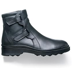 Men's Grenico® 6" Side Zip Commuter Boot with Self Adhesive Closure Leather Boots