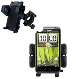 Bike Handlebar Holder Mount System for the HTC Thunderbolt - Gomadic Brand