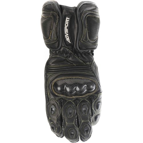 AGV Sport Laguna Men's Racing/Sport Street Bike Motorcycle Gloves - Black / Medium