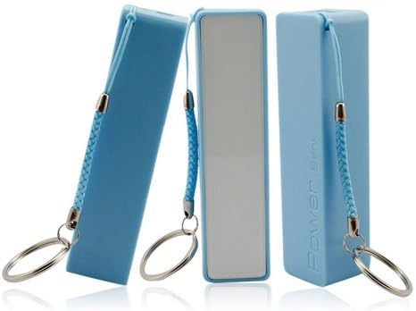 JoMobile 2600mAh USB Portable External Battery Power Bank Charger For Cell Phone (Blue)