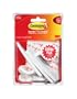 Command 17003-VP-3PK Large Plastic Hooks Value Pack
