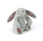 JellyCat - Peluche Lapin Silver Bloss...
