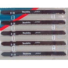 B-26 Jig Saw Blades 5 Piece by Makita