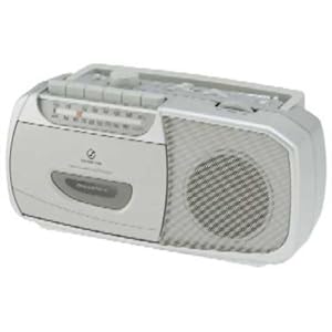 【クリックで詳細表示】SOUNDLOOK モノラルラジカセ SAD-1205/S