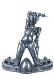 6 inch Figure Girl Cyborg on Flight Pad Display Collectible Gift