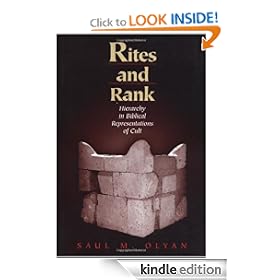 Rites and Rank: Hierarchy in Biblical Representations of Cult